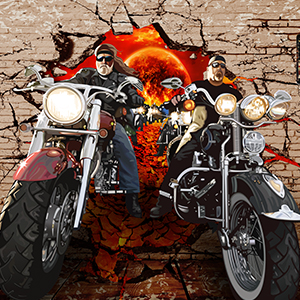 Chủ đề tranh Tranh 3D Motor cổ - Thư viện tranh