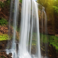 Chủ đề tranh Tranh Thác Nước (Khổ Đứng) - Thư viện tranh