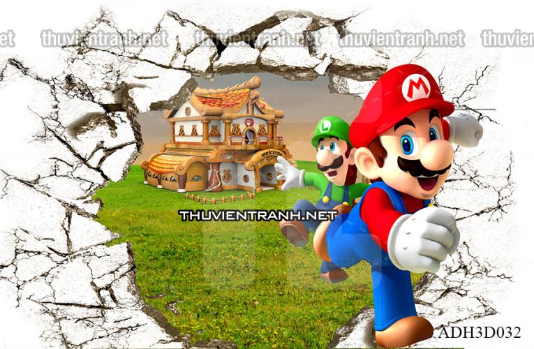 Tranh 3D, tranh dán tường - Tranh tường chất lượng cao