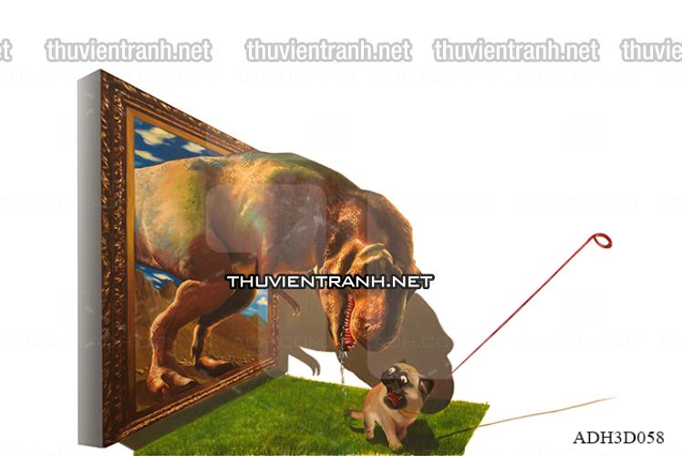 Tranh 3D, Tranh dán tường - Tranh tường chất lượng cao