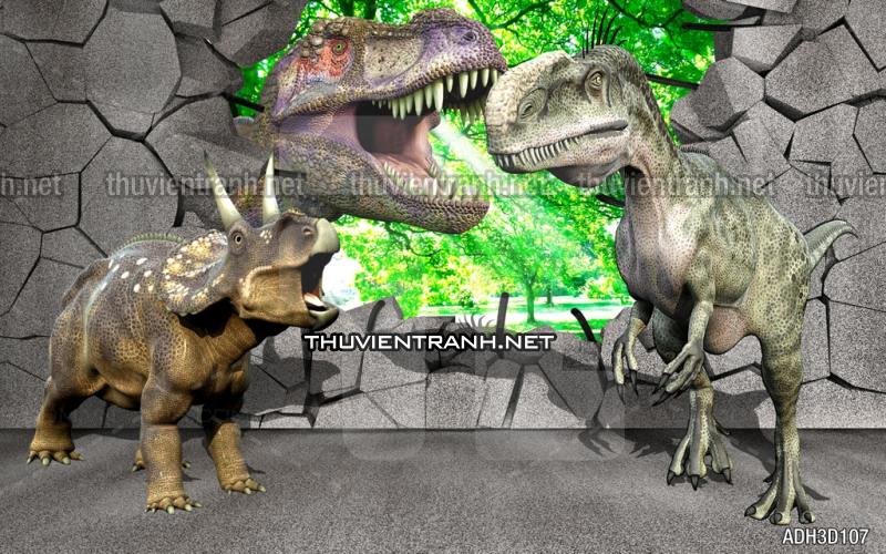 Tranh 3D , Tranh dán tường - Tranh tường chất lượng cao