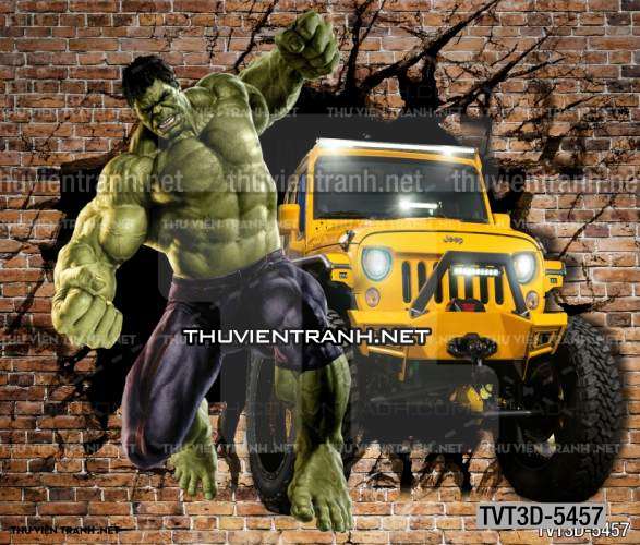 Tranh 3D , Tranh dán tường - Tranh tường chất lượng cao