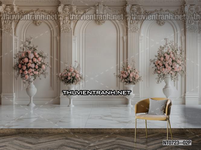 Tranh 3D Phào chỉ, giả tường Nội Thất hiện đại và tân cổ điển - Kết quả tìm kiếm tranh tường
