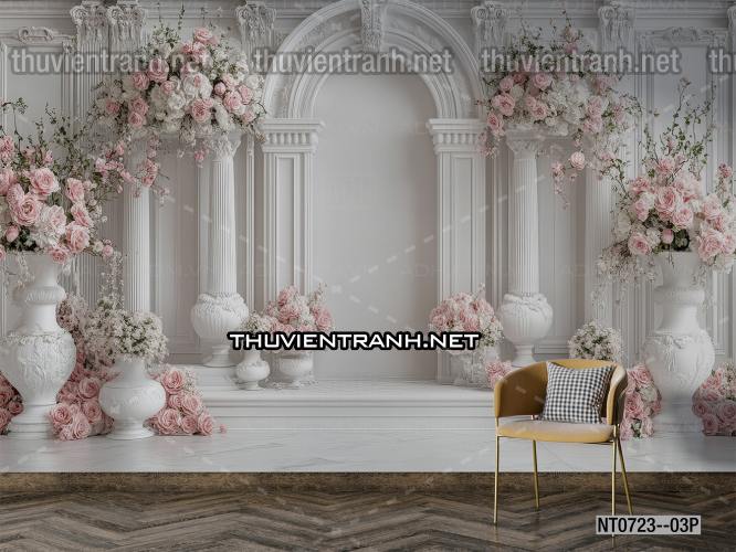 Tranh 3D Phào chỉ, giả tường Nội Thất hiện đại và tân cổ điển - Kết quả tìm kiếm tranh tường