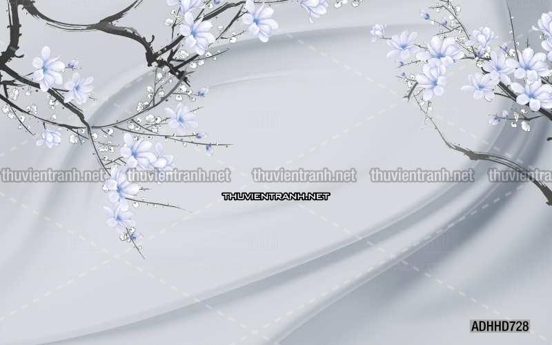 Hoa Đào, Hoa Mộc Lan, phong cách trang trí Chinoiserier, Tranh vẽ hoa Trung Quốc - Kết quả tìm kiếm tranh tường
