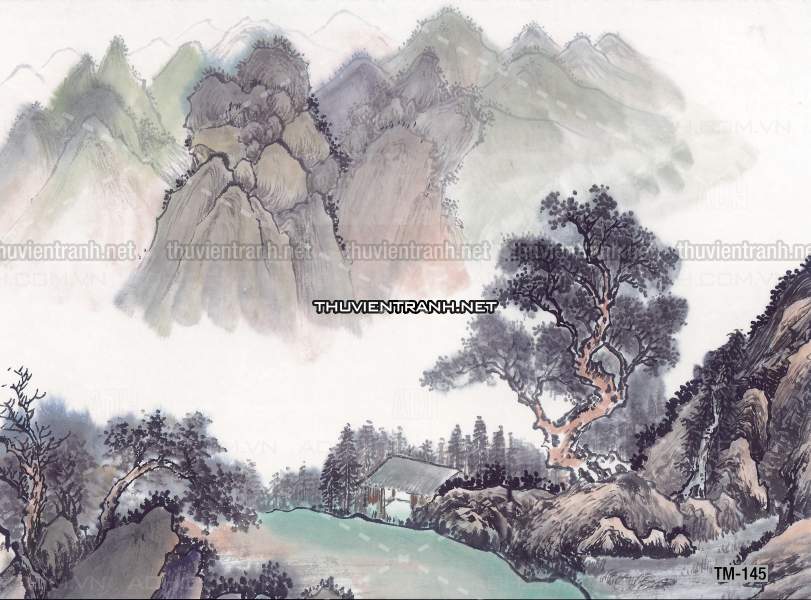 Tranh trang trí, tranh vẽ phong Cách Thủy mặc - Kết quả tìm kiếm tranh tường