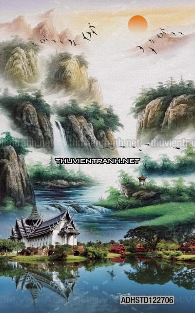 Tranh trang trí, tranh vẽ phong Cách Thủy mặc - Kết quả tìm kiếm tranh tường