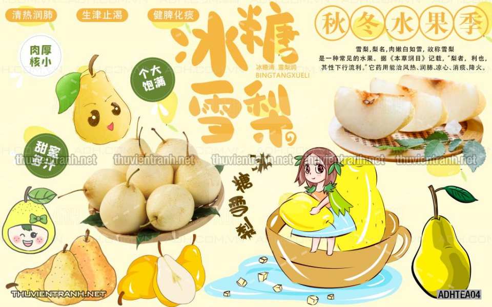  Tranh dán tường  Nước ép hoa quả - Tranh tường chất lượng cao