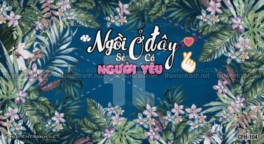 Tranh dán tường Quán Cafe, Trà Chanh, Trà sữa - Tranh tường chất lượng cao