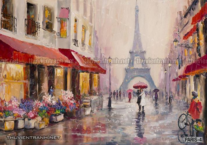 Phong Cảnh Châu Âu và mục : PHỐ CỔ CHÂU ÂU - Tranh tường chất lượng cao