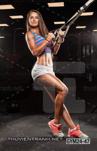  Tranh dán tường Phòng Gym - Tranh tường chất lượng cao