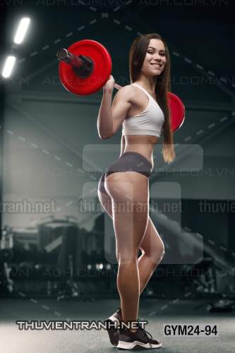 Tranh dán tường Phòng Gym - Tranh tường chất lượng cao