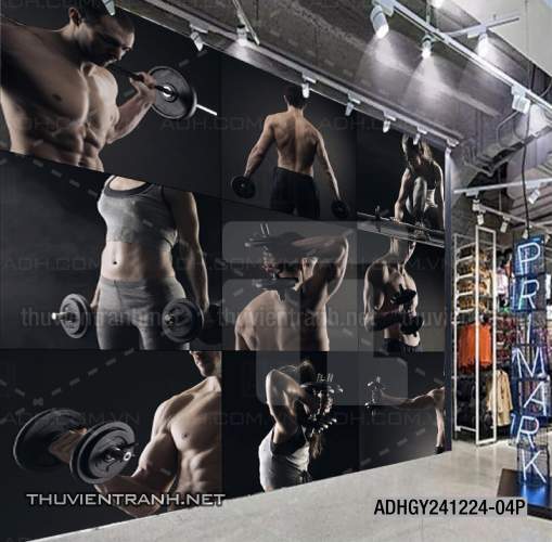  Tranh dán tường Phòng tập Gym - Kết quả tìm kiếm tranh tường