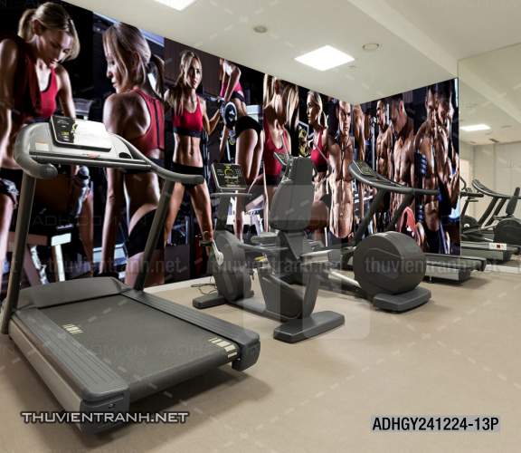  Tranh dán tường Phòng tập Gym - Tranh tường chất lượng cao