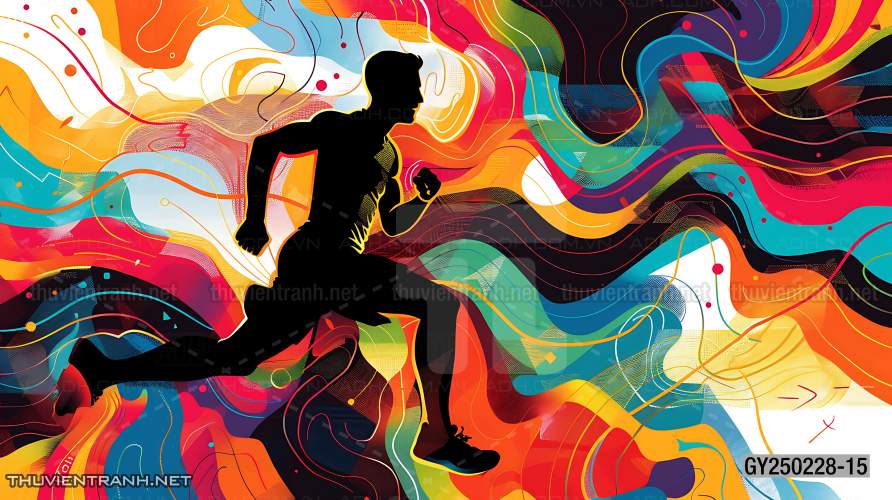 Tranh dán tường Thể Hình, Tranh tường CLUB GYM - Tranh tường chất lượng cao