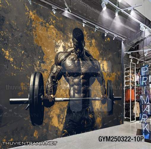 Tranh tường phòng GYM, tranh dán club Thể Hình - Kết quả tìm kiếm tranh tường