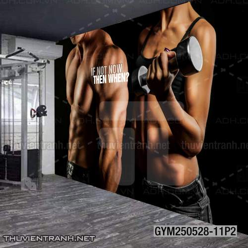Tranh tường phòng GYM, tranh dán club Thể Hình - Kết quả tìm kiếm tranh tường