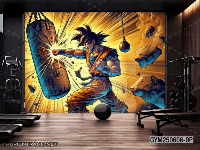  Tranh tường phòng GYM, tranh tường thể hình - Tranh tường chất lượng cao