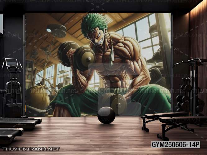  Tranh tường phòng GYM, tranh tường thể hình - Tranh tường chất lượng cao