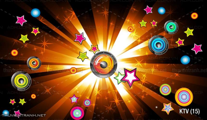 Tranh dán tường quán Karaoke - Kết quả tìm kiếm tranh tường