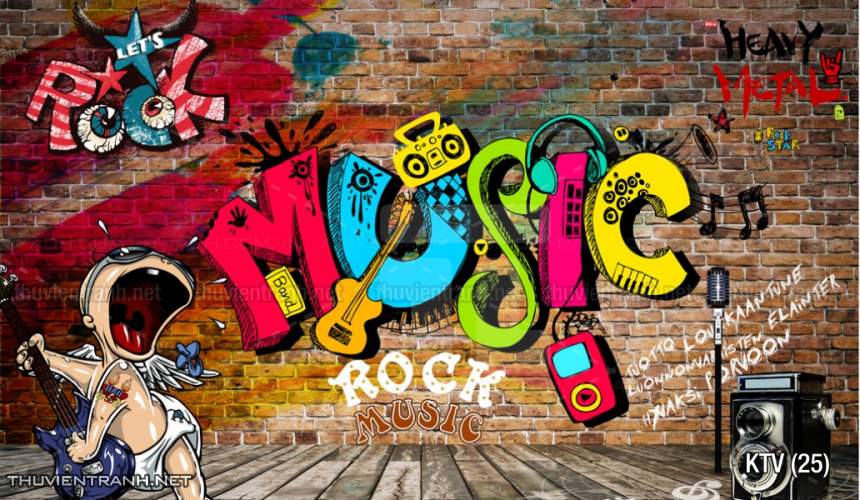 Tranh dán tường quán Karaoke - Kết quả tìm kiếm tranh tường