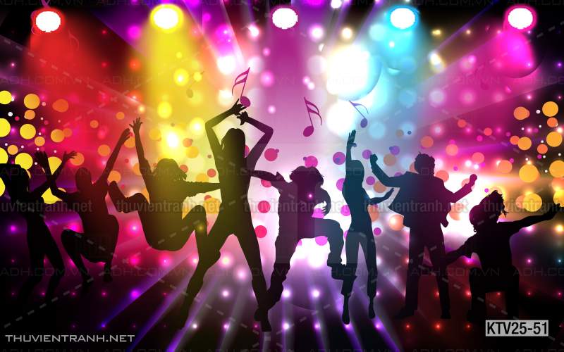 Tranh dán tường quán Karaoke - Kết quả tìm kiếm tranh tường