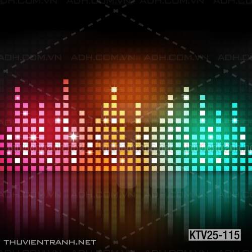  Tranh dán tường quán Karaoke, nền tường karaoke - Tranh tường chất lượng cao