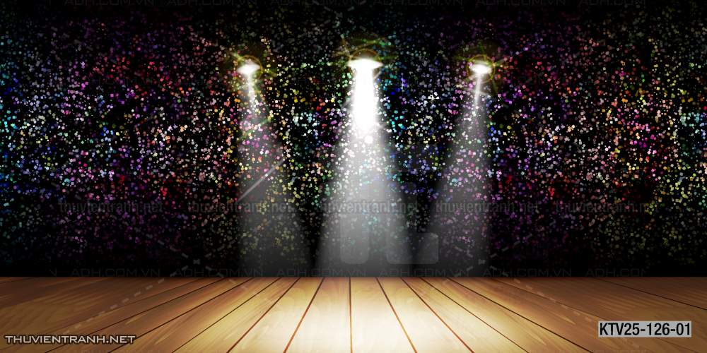  Tranh dán tường quán Karaoke, nền tường karaoke - Tranh tường chất lượng cao