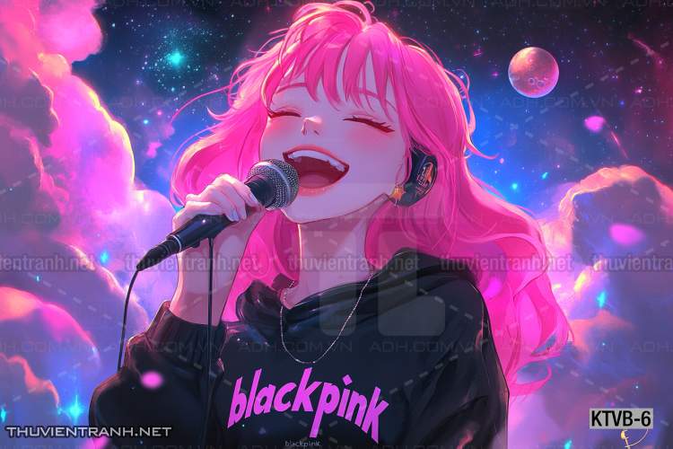  Tranh dán tường quán Karaoke,  tranh dán tường MUSIC BOX - Tranh tường chất lượng cao
