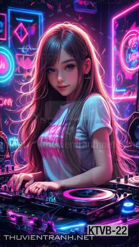  Tranh dán tường quán Karaoke,  tranh dán tường MUSIC BOX - Tranh tường chất lượng cao