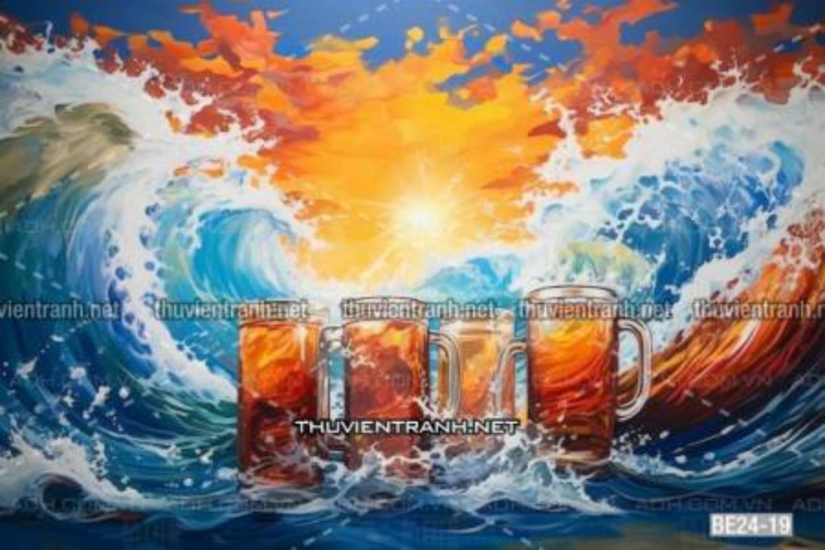 Tranh dán tường Quán Bia- Quán Nhậu  - Kết quả tìm kiếm tranh tường