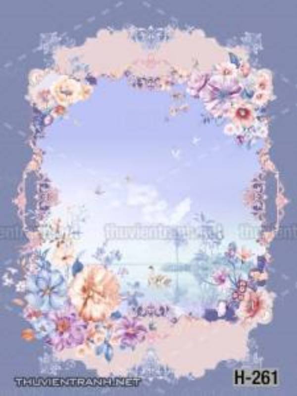 Tranh dán tường hoa - Tranh tường chất lượng cao