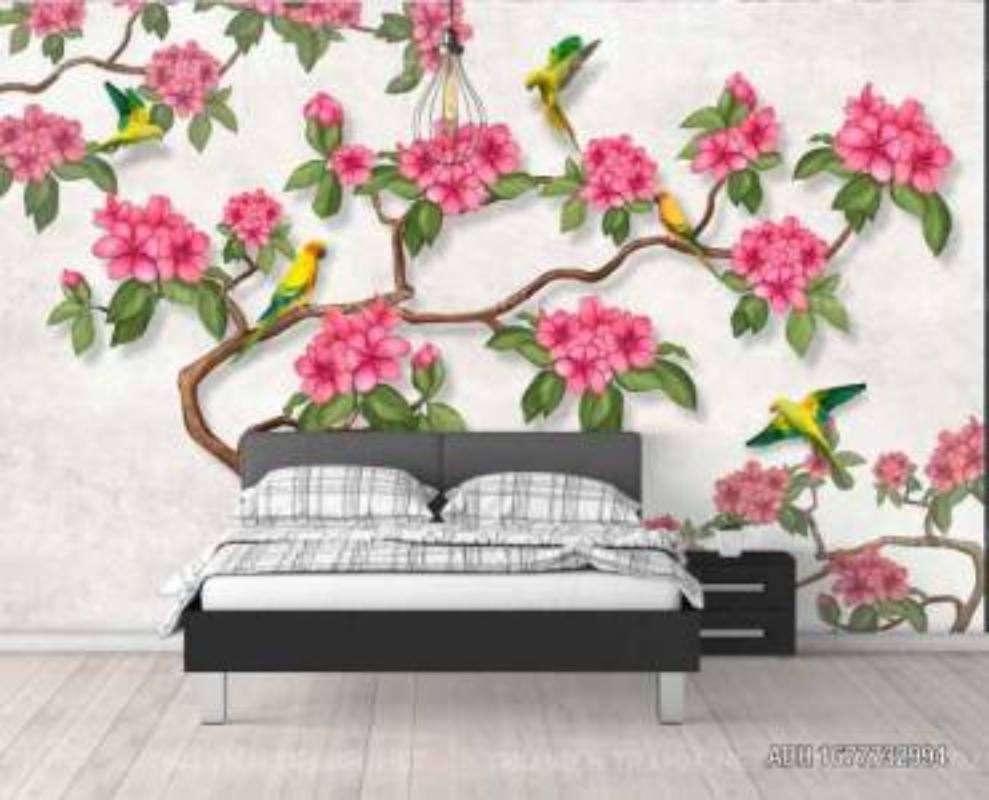 Tranh dán tường hoa - Tranh tường chất lượng cao