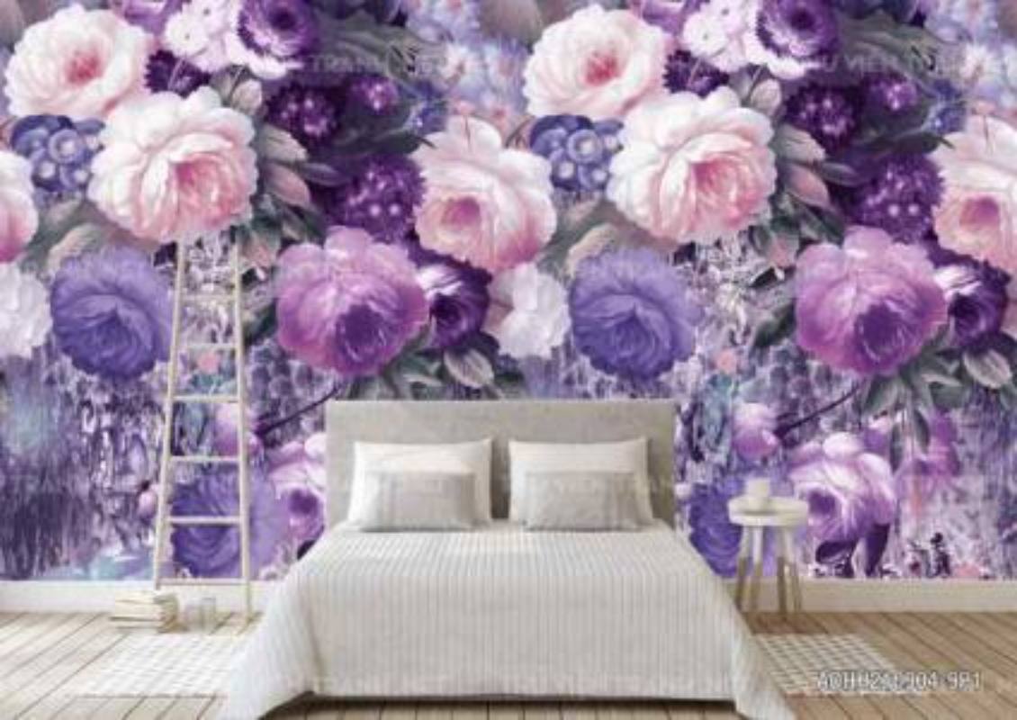 Tranh dán tường hoa - Tranh tường chất lượng cao