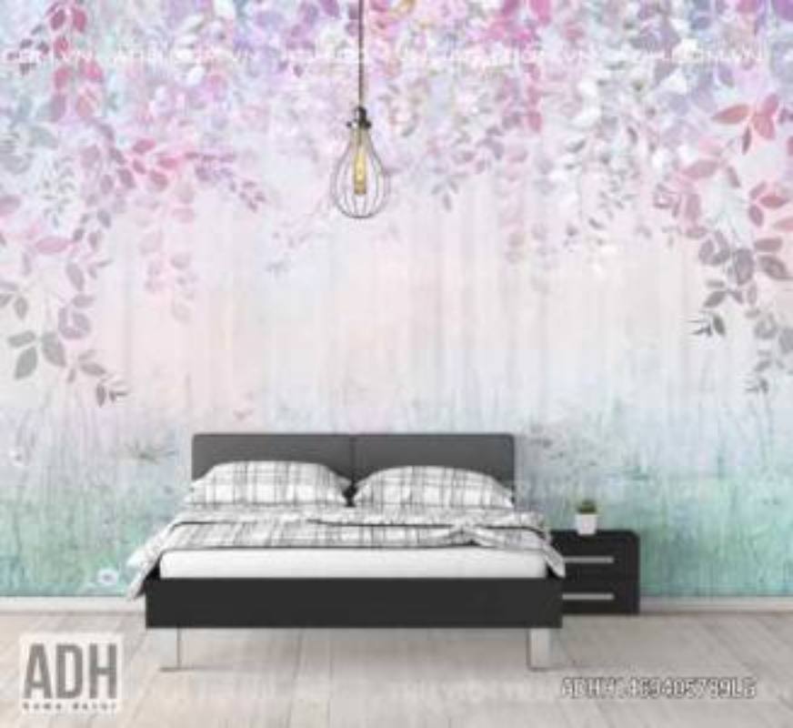 Tranh dán tường hoa - Tranh tường chất lượng cao