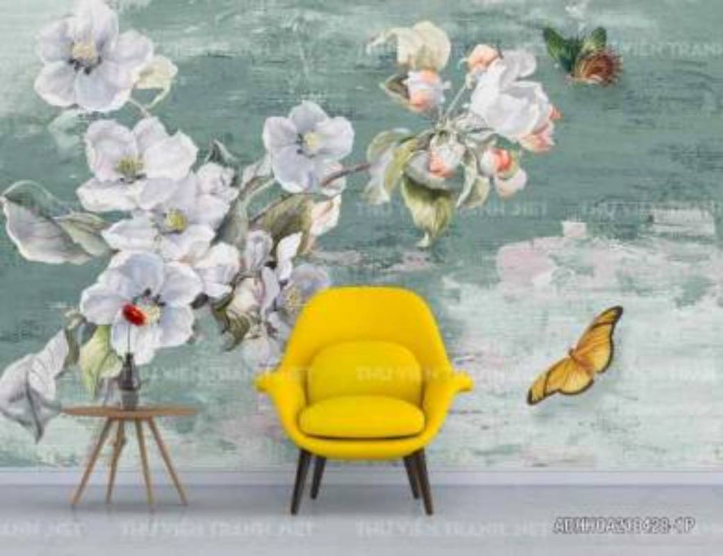 Tranh dán tường hoa - Tranh tường chất lượng cao