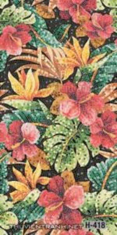 Tranh dán tường hoa - Tranh tường chất lượng cao