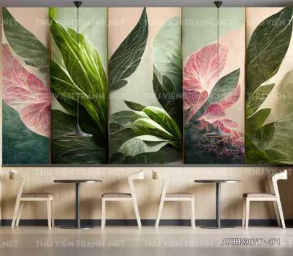 Tranh dán tường hoa  - Tranh tường chất lượng cao