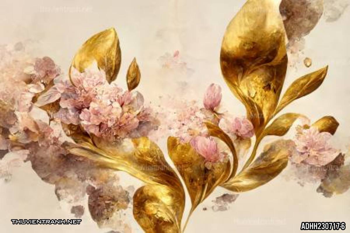 Tranh dán tường hoa  - Tranh tường chất lượng cao