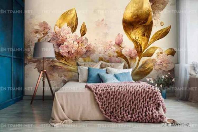 Tranh dán tường hoa  - Tranh tường chất lượng cao