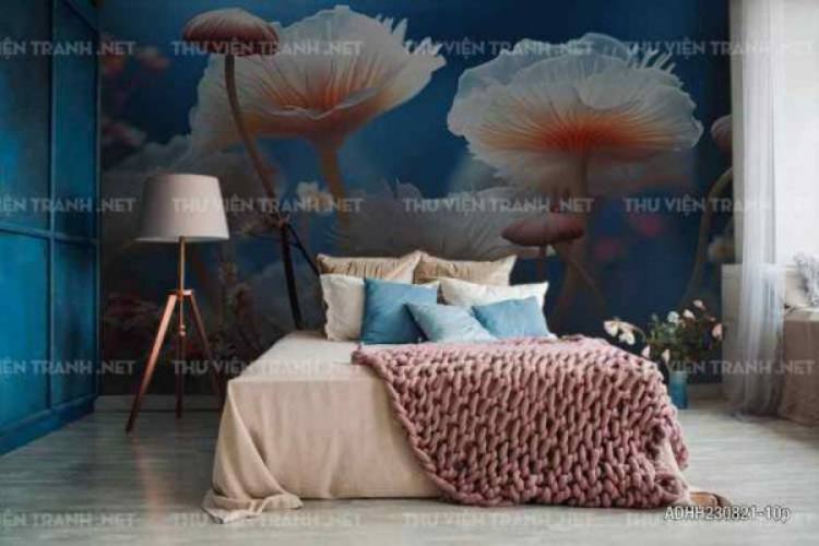 Tranh dán tường hoa  - Tranh tường chất lượng cao