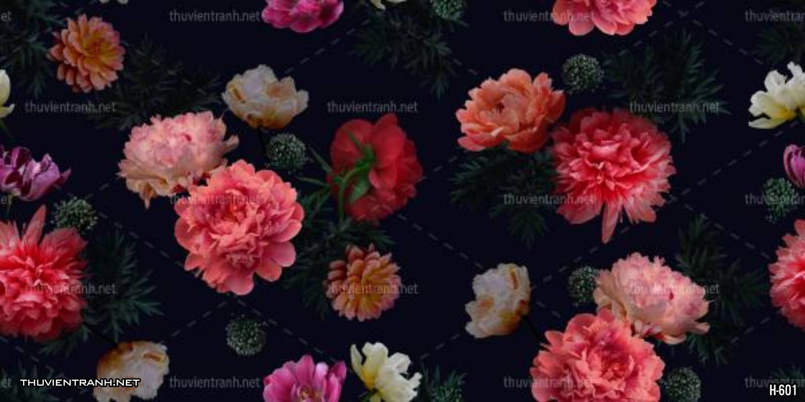 Tranh dán tường hoa  - Tranh tường chất lượng cao