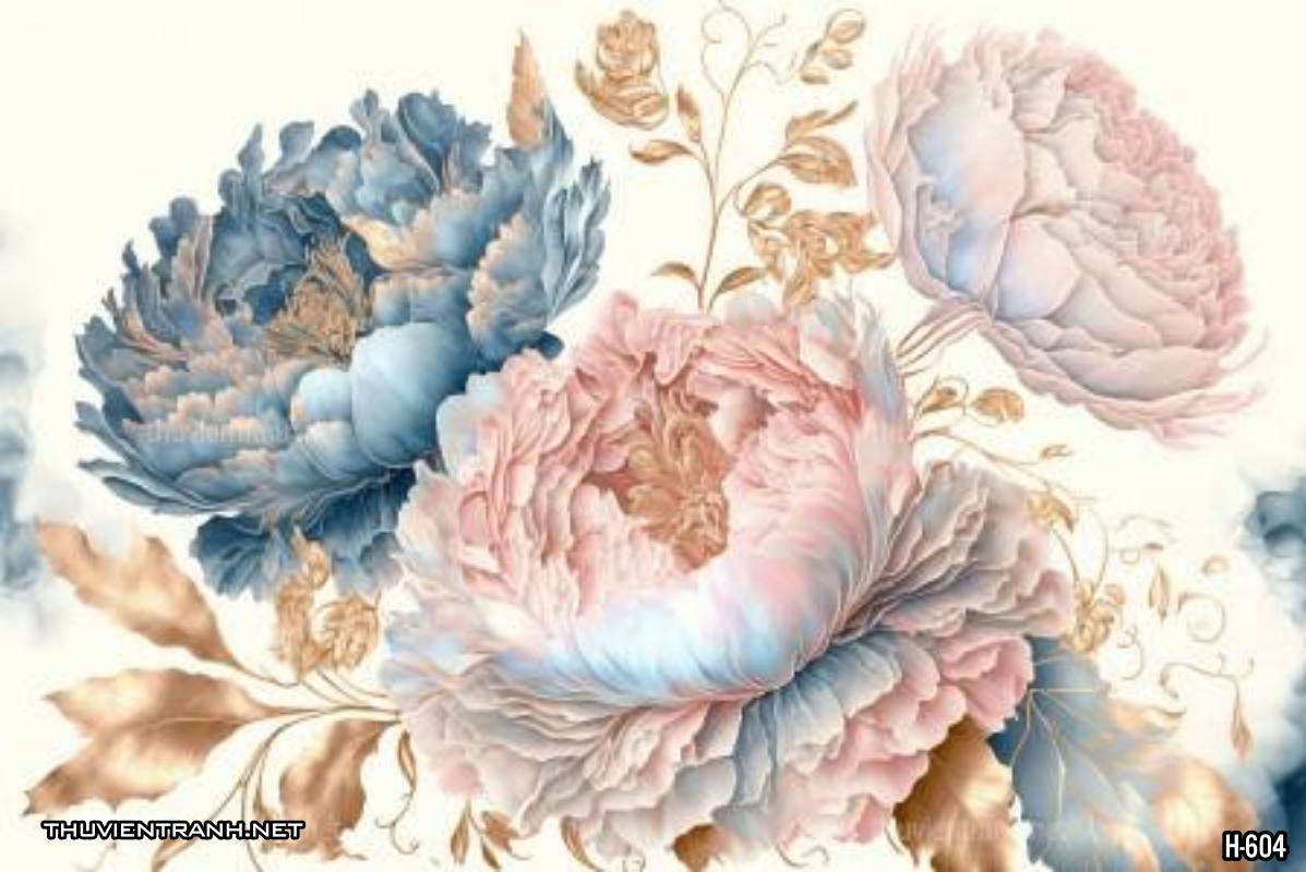 Tranh dán tường hoa  - Tranh tường chất lượng cao
