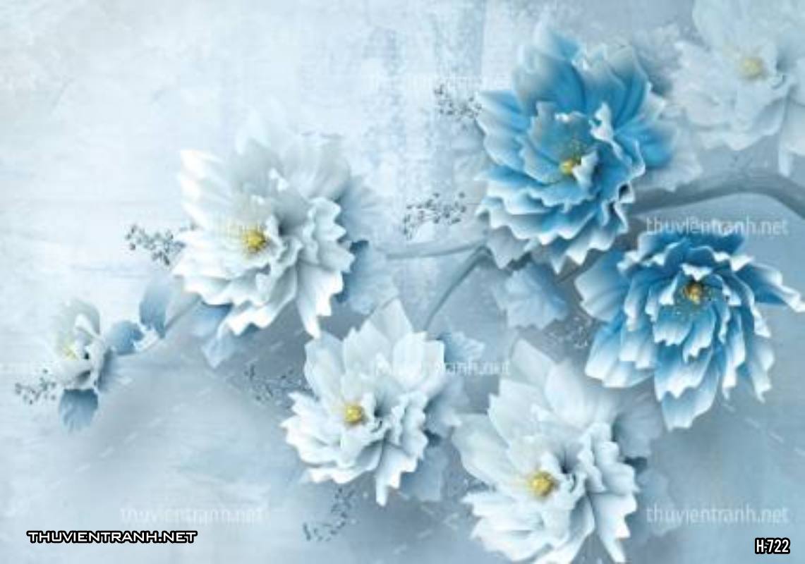 Tranh dán tường hoa  - Tranh tường chất lượng cao