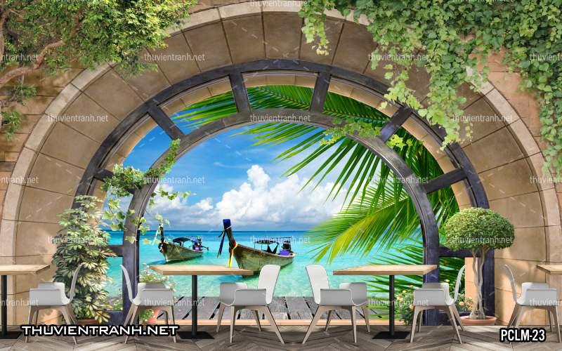 Tranh Phong Cảnh nước Ý, Tranh phong cảnh 3D, Phong cảnh Địa Trung Hải - Kết quả tìm kiếm tranh tường