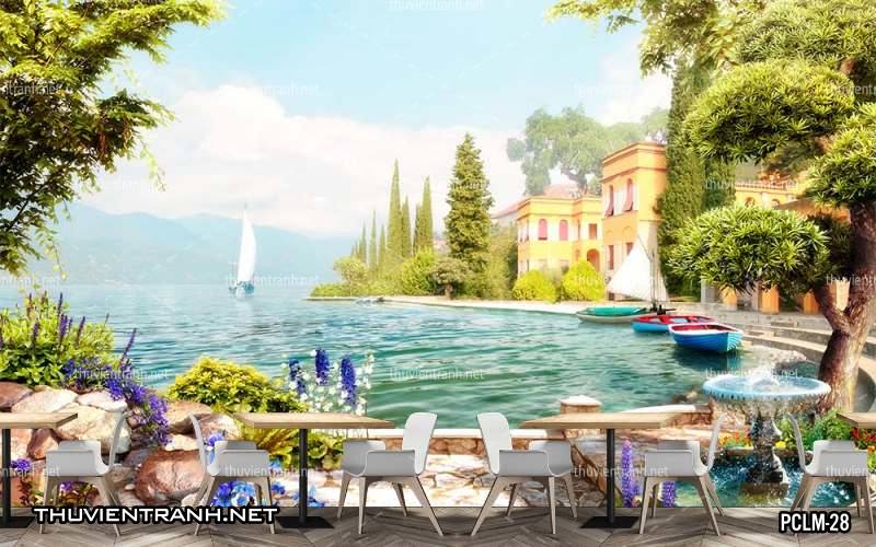 Tranh Phong Cảnh nước Ý, Tranh phong cảnh 3D, Phong cảnh Địa Trung Hải - Kết quả tìm kiếm tranh tường