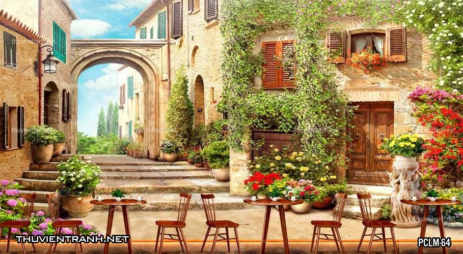 Tranh Phong Cảnh nước Ý, Tranh phong cảnh 3D, Phong cảnh Địa Trung Hải - Kết quả tìm kiếm tranh tường