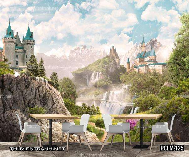 Tranh Phong Cảnh nước Ý, Tranh phong cảnh 3D, Phong cảnh Địa Trung Hải - Kết quả tìm kiếm tranh tường