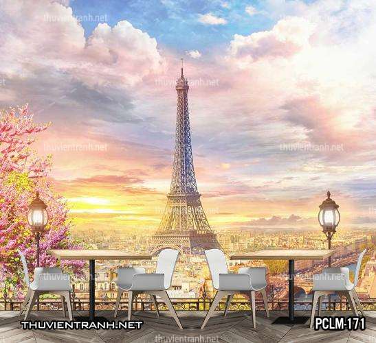 Tranh Phong Cảnh nước Ý, Tranh phong cảnh 3D, Phong cảnh Địa Trung Hải - Tranh tường chất lượng cao