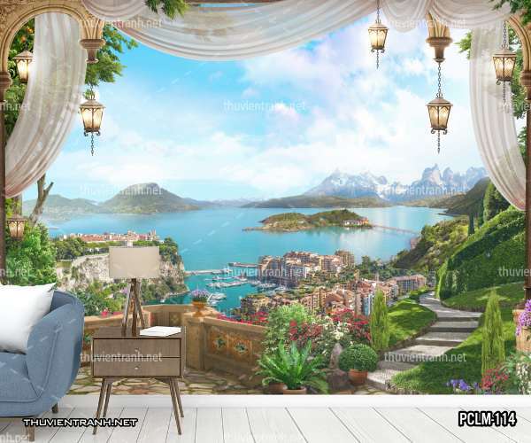  Tranh Phong Cảnh nước Ý, Tranh phong cảnh 3D, Phong cảnh Địa Trung Hải - Kết quả tìm kiếm tranh tường